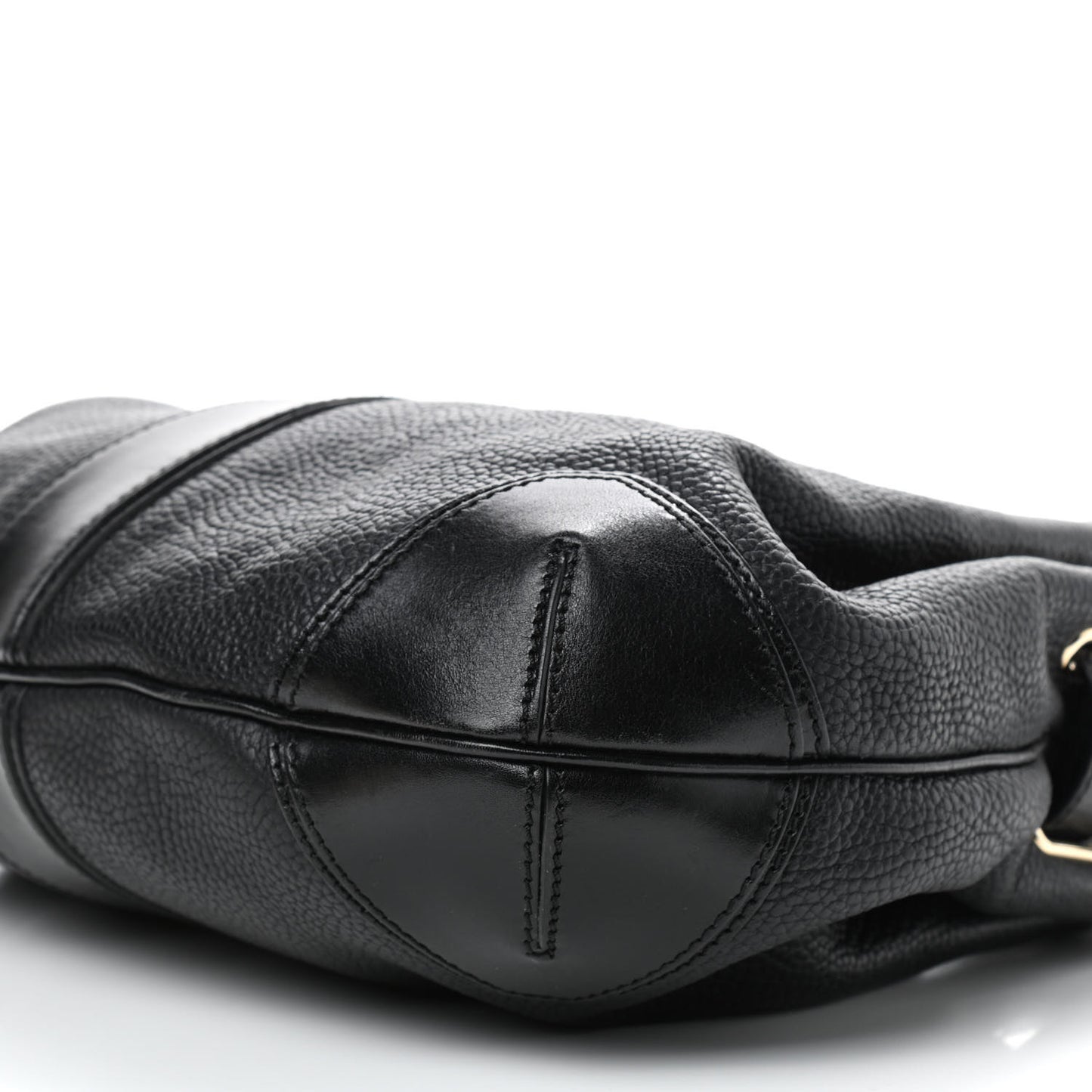 Grainy Calfskin Willenmore Hobo Black