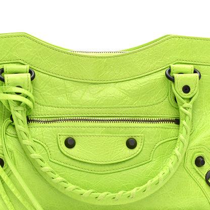 Balenciaga Agneau Arena Classic Hardware Le City First Bag Granny Apple 9 of 11