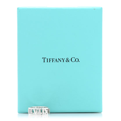Tiffany Sterling Silver Wide Atlas Open Ring 51 5.75 5 of 5