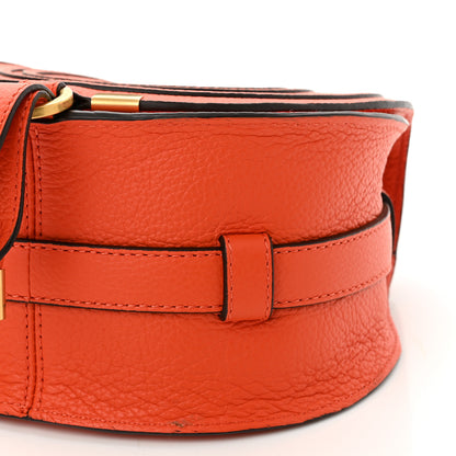 Chloe Calfskin Mini Marcie Round Crossbody Bag Rusted Orange 11 of 12