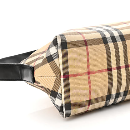 Burberry House Check Small Shoulder Bag Black 9 of 10