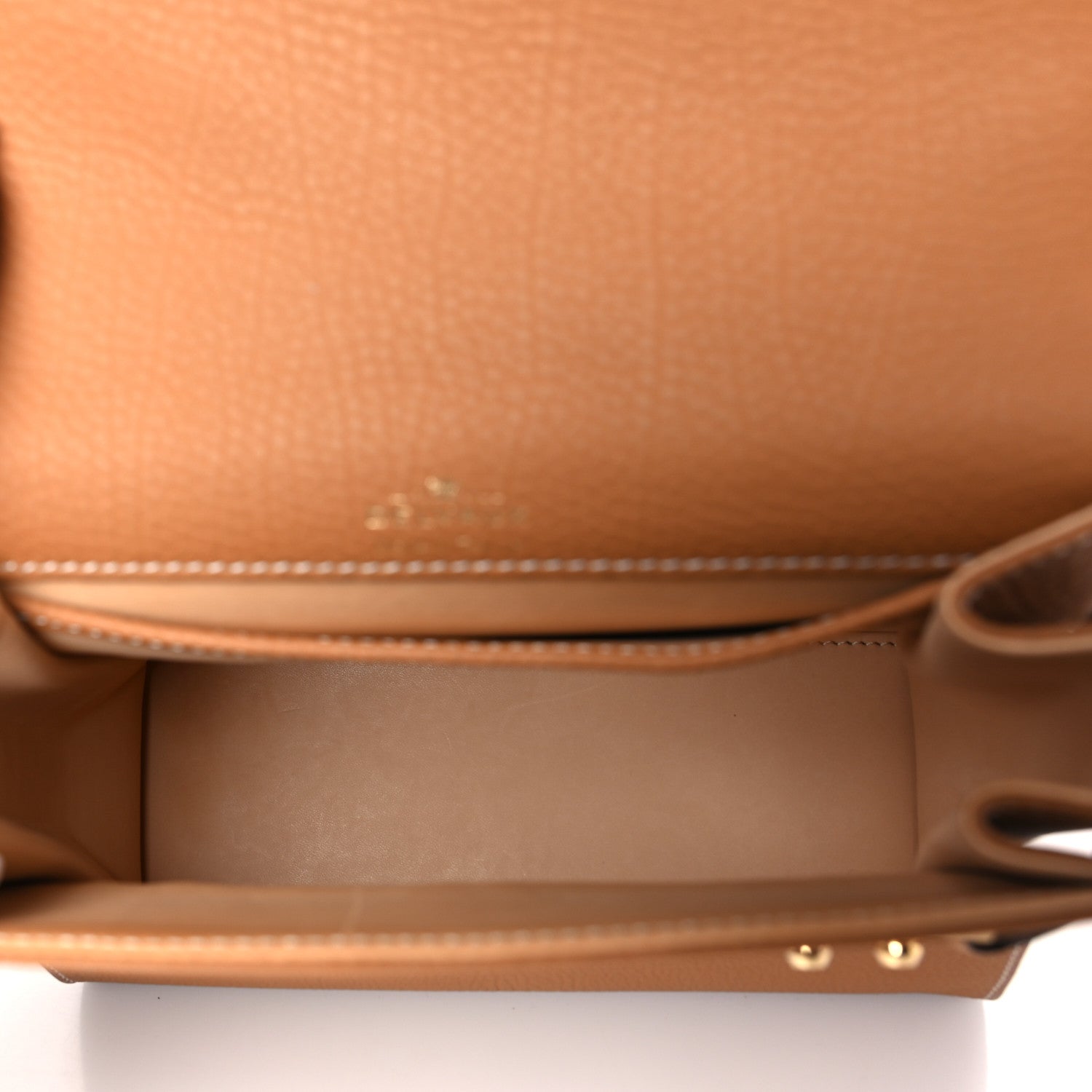 Delvaux Crispy Calfskin Mini Tempete Satchel Vegetal 5 of 9