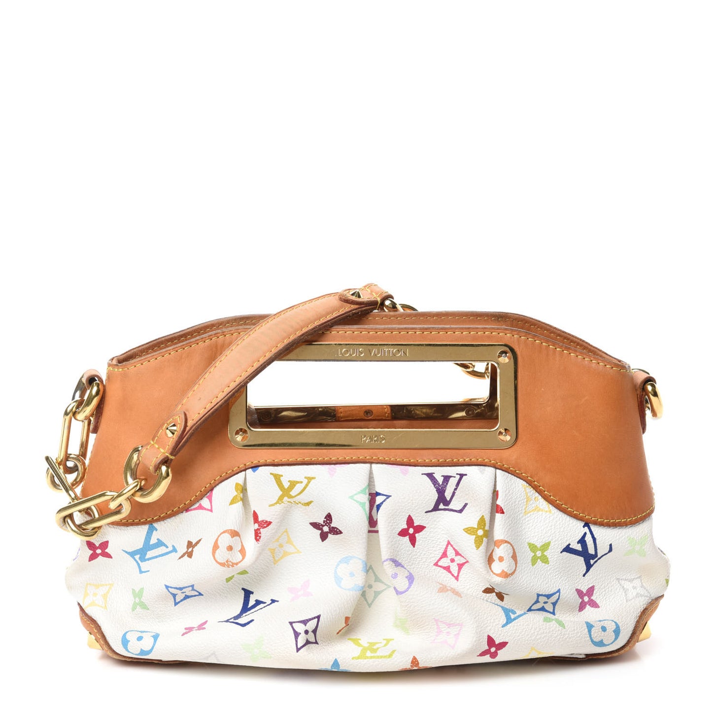 Monogram Multicolor Judy PM White