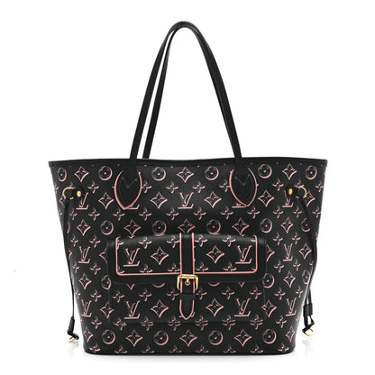 Louis Vuitton Monogram Fall For You Neverfull MM Black Black 1 of 10