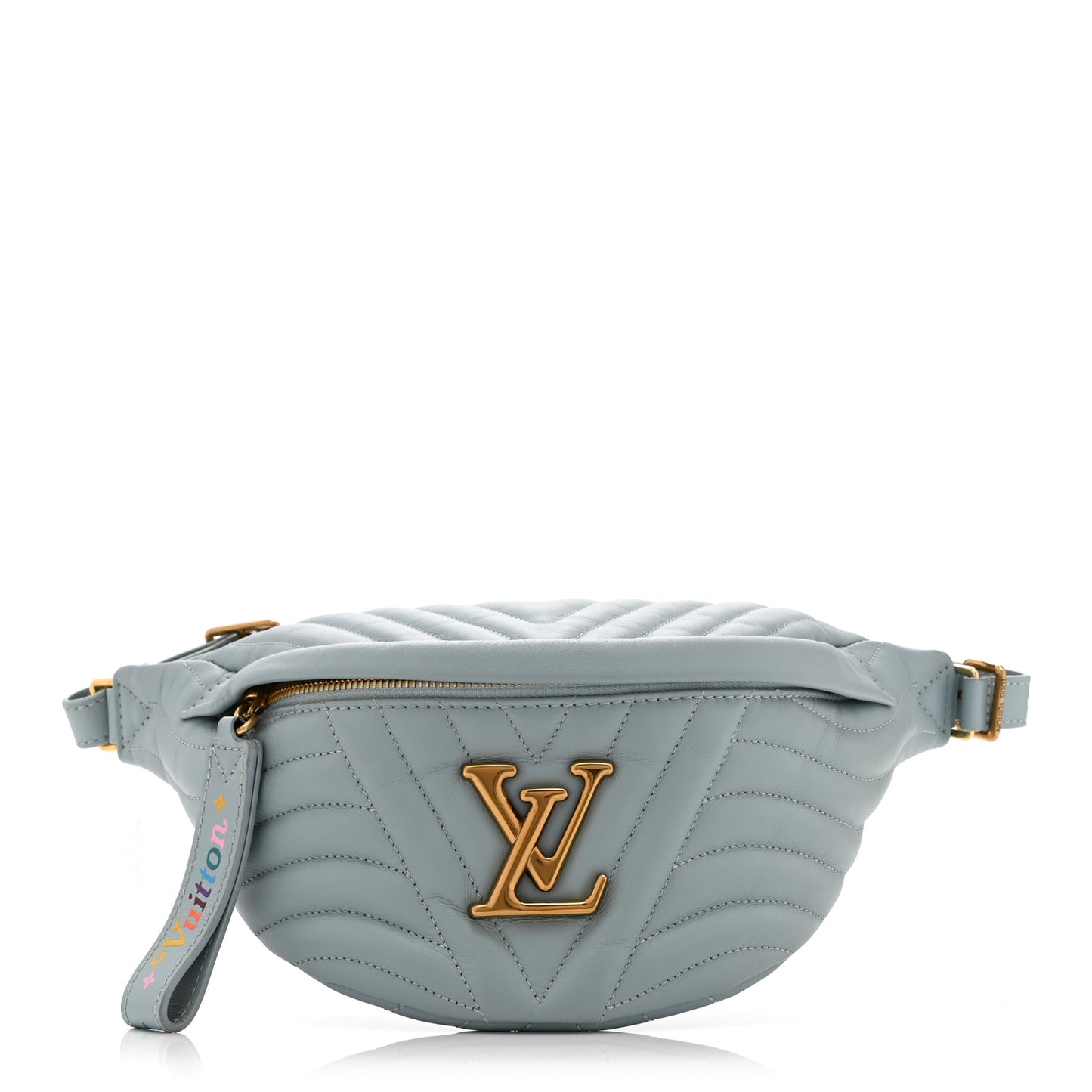 Calfskin New Wave Bumbag Porcelain Blue