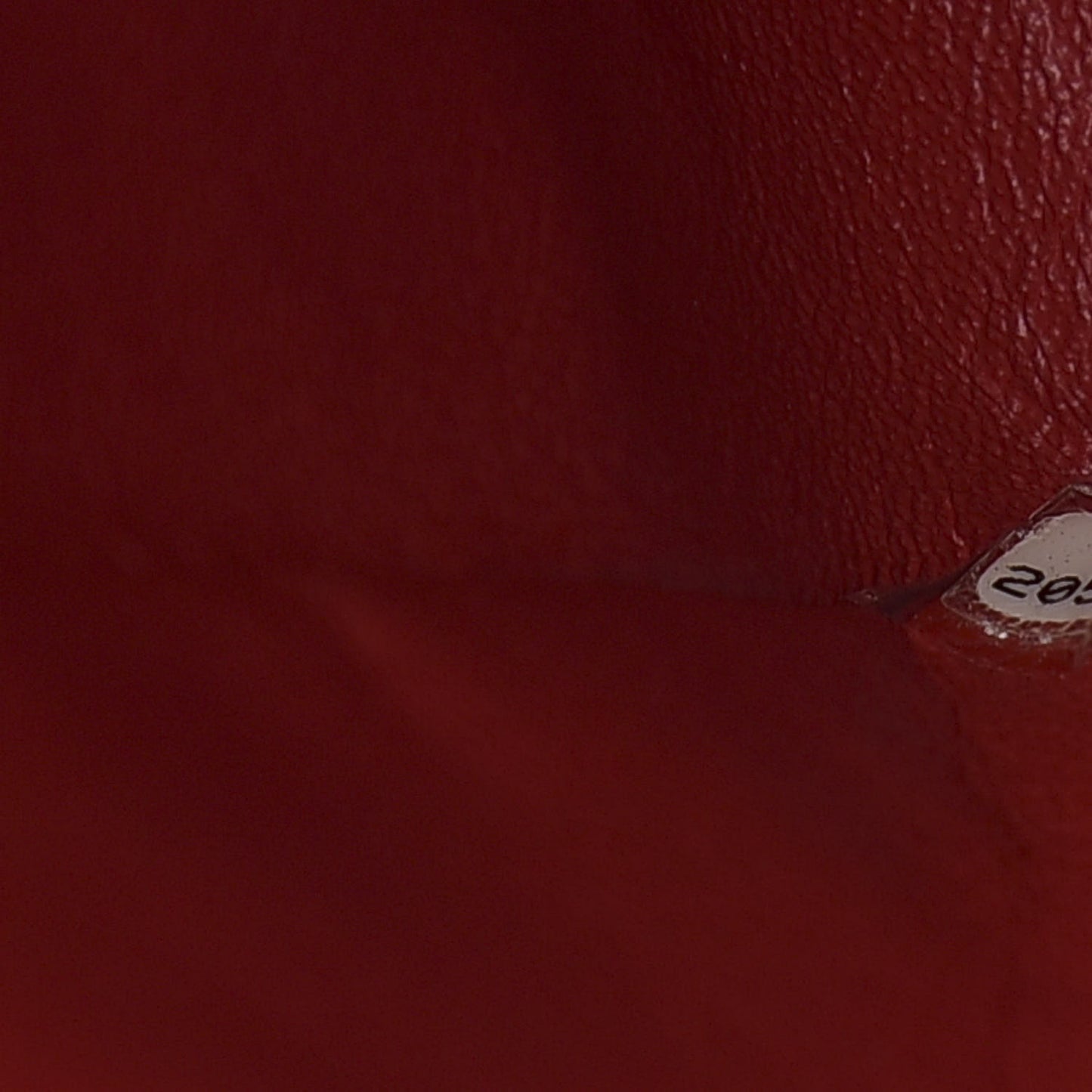 Lambskin Quilted Maxi Double Flap Red
