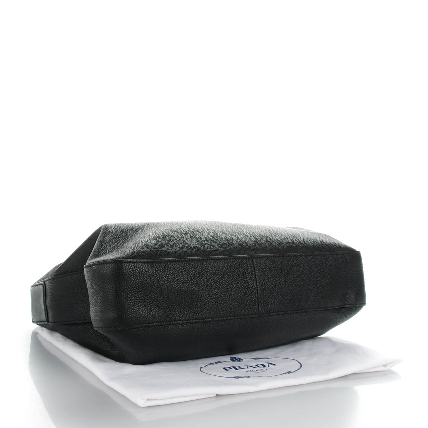 Prada Vitello Daino Hobo Bag Nero Black 4 of 9