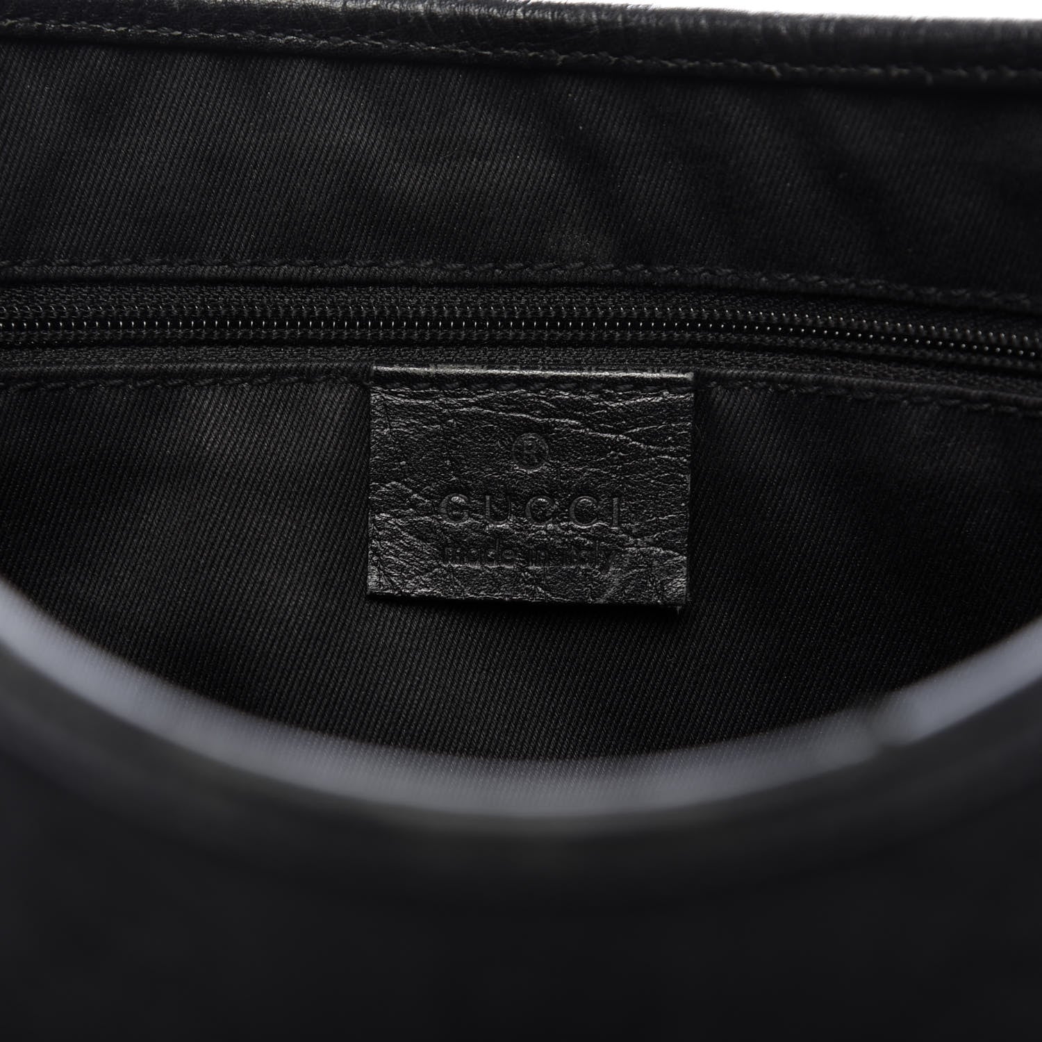 Gucci Monogram Small Jackie O Hobo Black 8 of 11