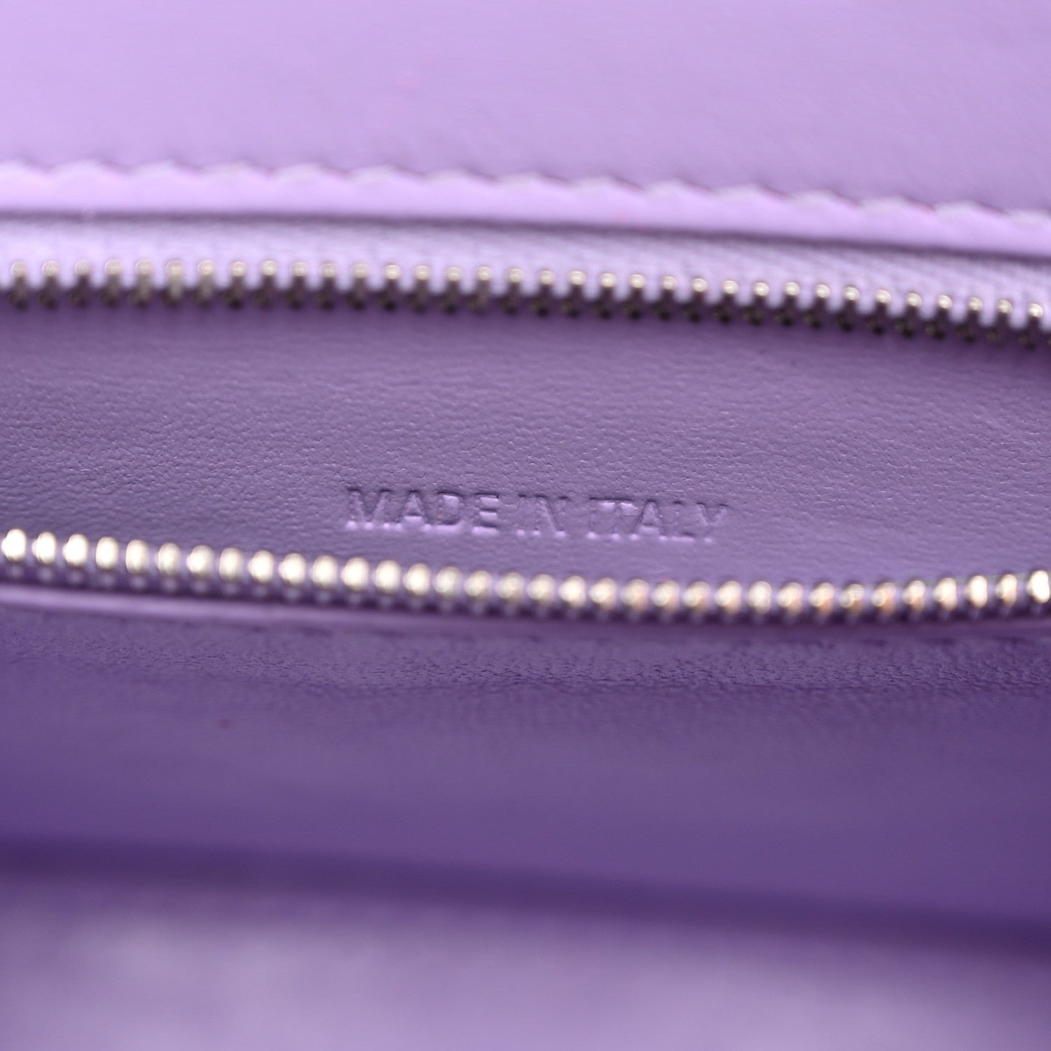 Balenciaga Shiny Calfskin Crocodile Embossed Small Hourglass Top Handle Bag Lilac 7 of 13