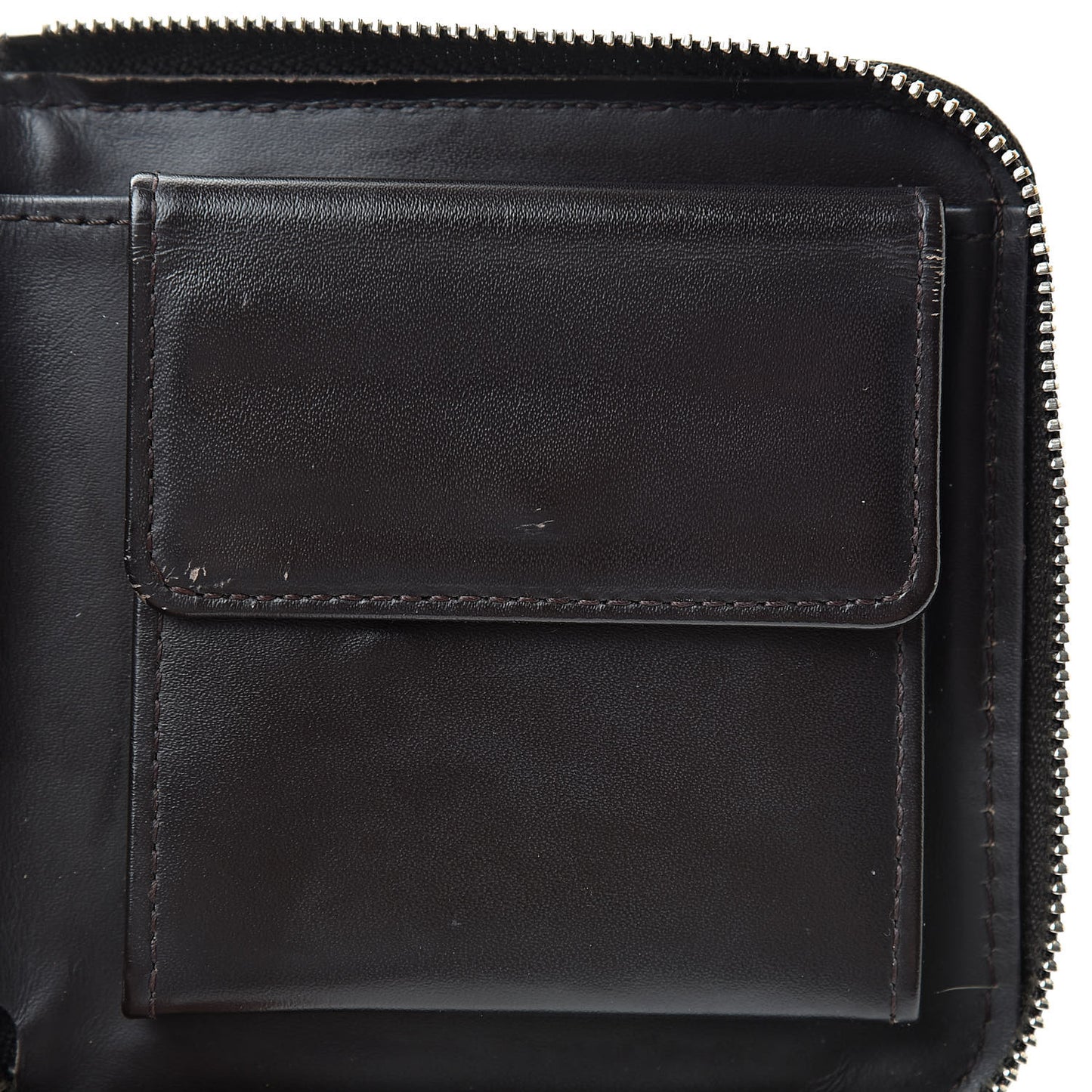 Monogram Glace Porte-Monnaie Billets Zipped Wallet Cafe