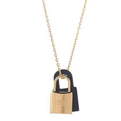 Hermes Swift Small O'Kelly Pendant Necklace Black 4 of 7