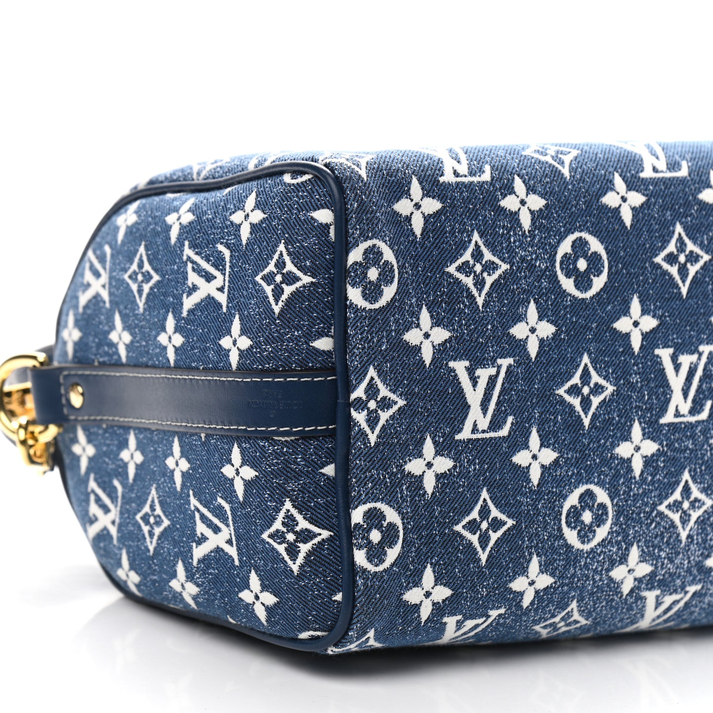 Monogram Jacquard Denim Speedy Bandouliere 25 Bleu