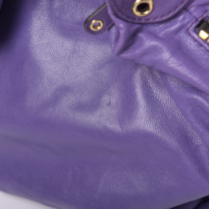 Gucci Calfskin Medium Darwin Convertible Backpack Purple 10 of 10