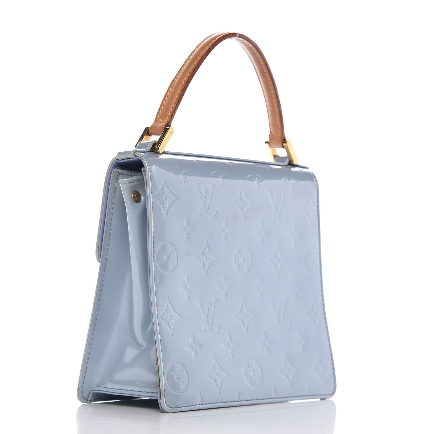Louis Vuitton Vernis Spring Street Blue 3 of 23