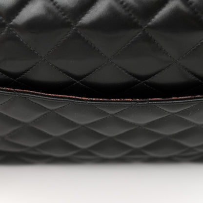 Chanel Lambskin Quilted Jumbo Double Flap Black 11 of 11