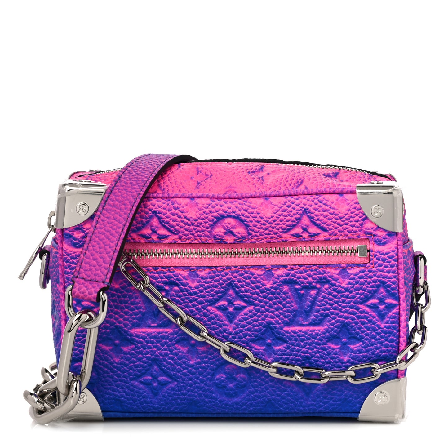 Taurillon Illusion Mini Soft Trunk Bleu Rose