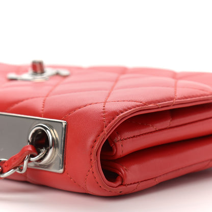 Chanel Lambskin Quilted Medium Trendy CC Flap Red 11 of 18