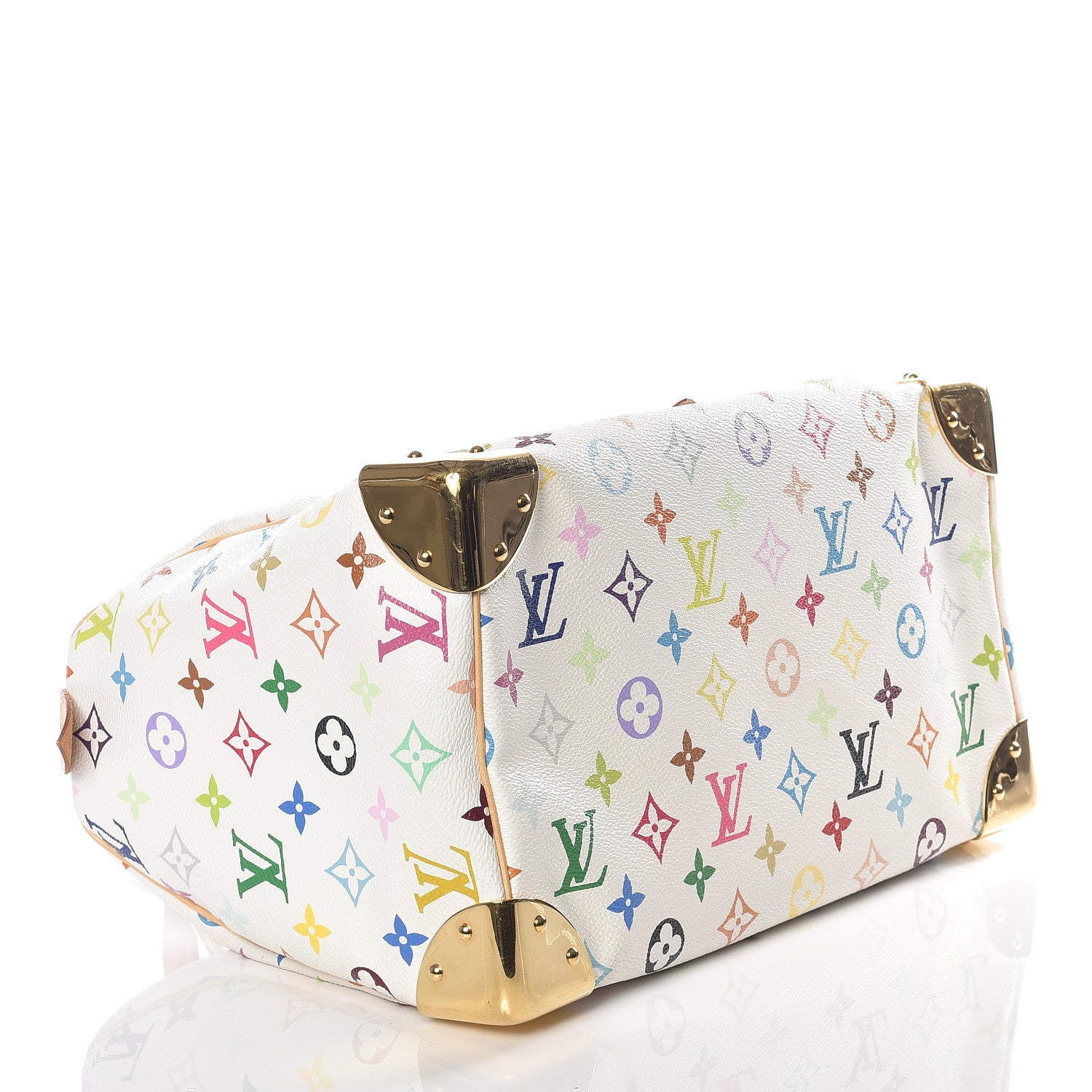 Louis Vuitton Monogram Multicolor Speedy 30 White 3 of 8