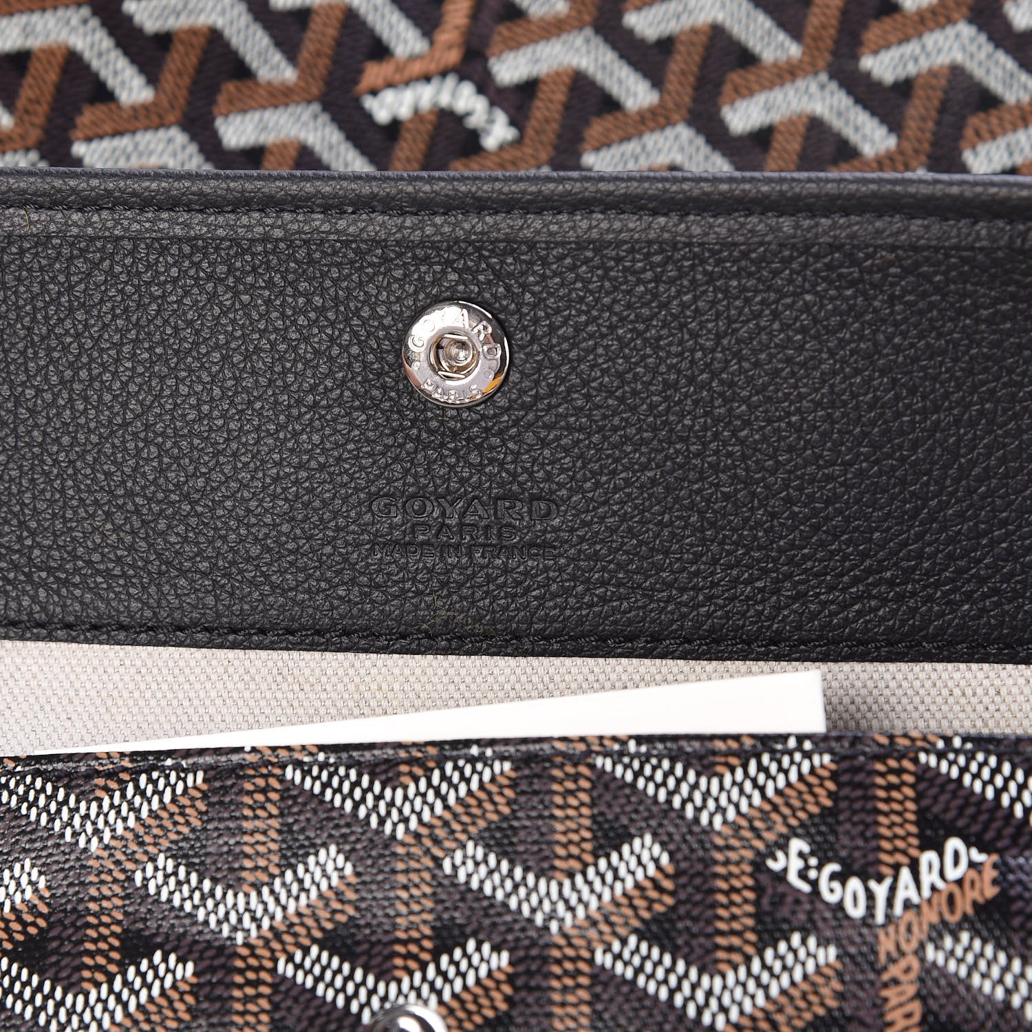Goyard Goyardine Saint Louis PM Black 6 of 10
