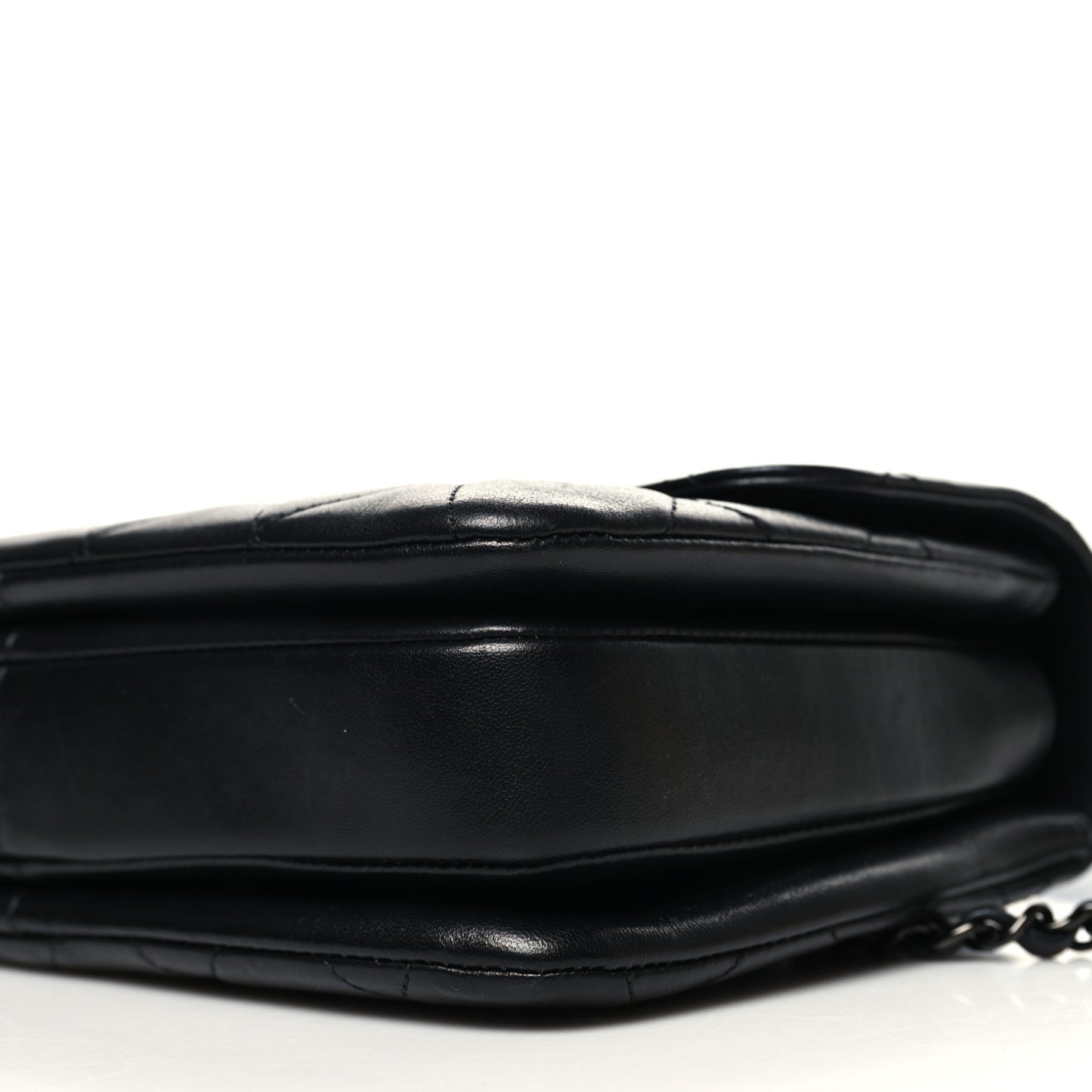 Lambskin Quilted Small Trendy CC Dual Handle Flap Bag So Black