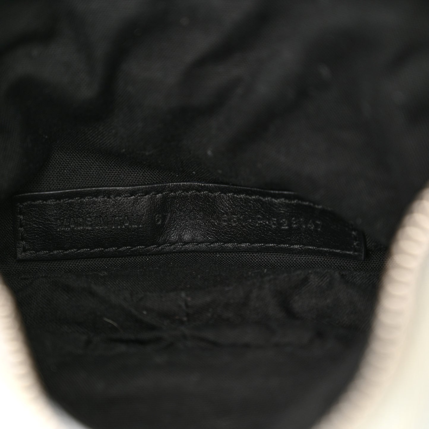 Washed Frayed Denim Crystal XS Le Cagole Shoulder Bag Pale Blue