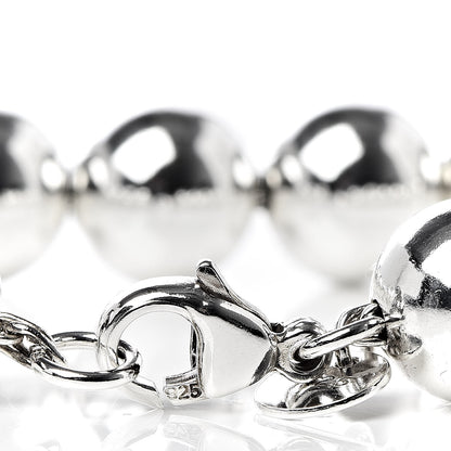 Tiffany Sterling Silver 10mm HardWear Ball Bracelet 4 of 6