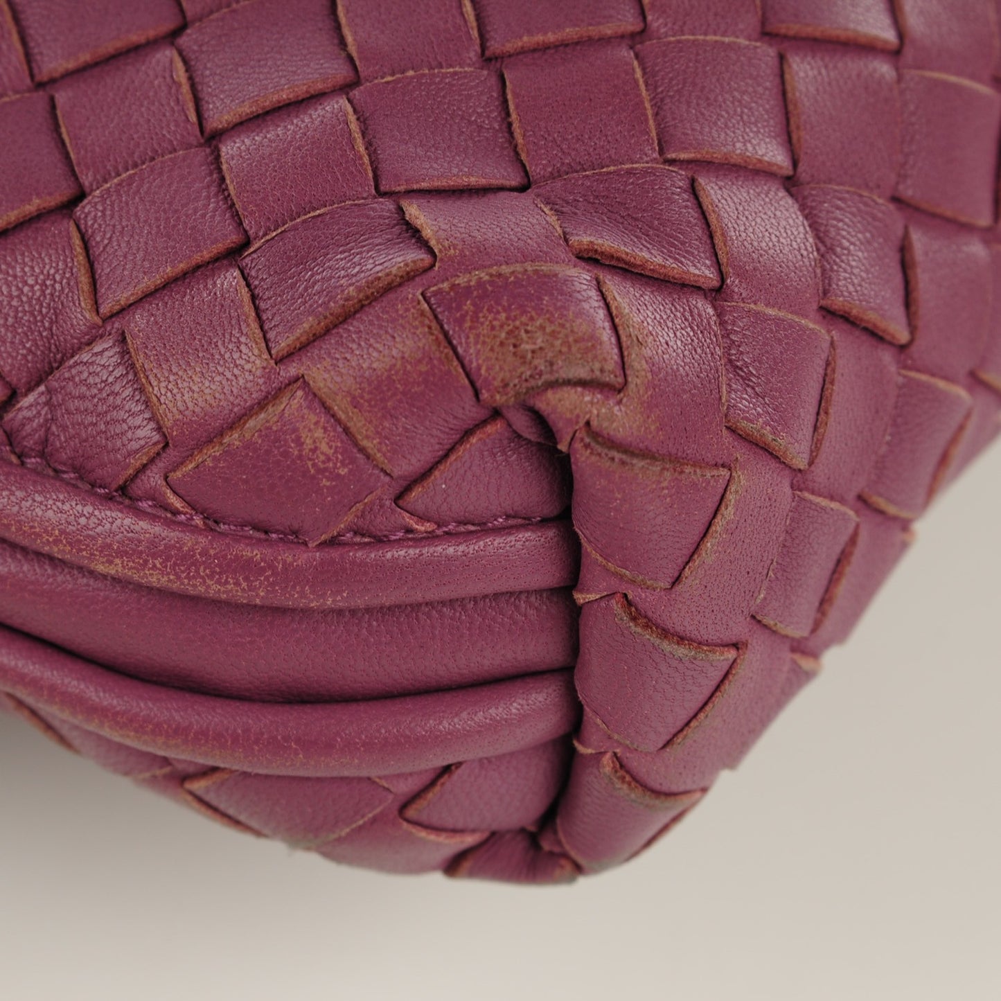 Nappa Intrecciato Crossbody Messenger Corot
