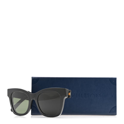 Louis Vuitton Acetate Blanca Sunglasses Z1465W Black 7 of 7