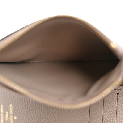Louis Vuitton Empreinte Monogram Giant Victorine Wallet Tourterelle Creme 6 of 16