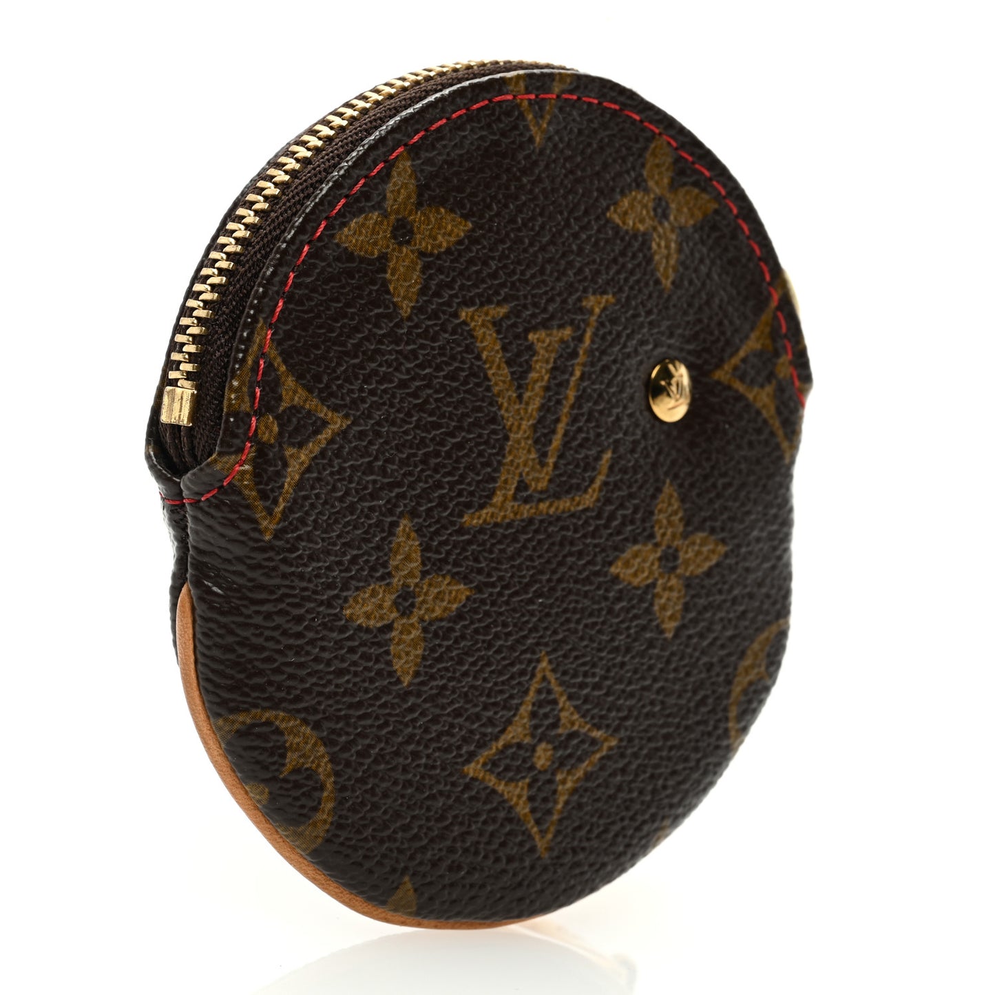 Monogram Cerises Round Coin Purse