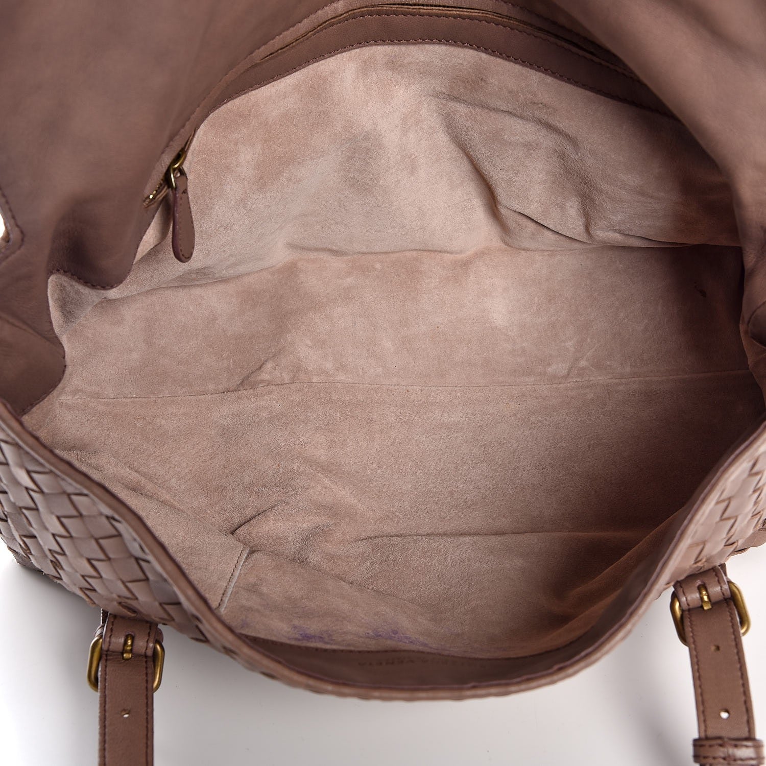 Bottega Veneta Nappa Intrecciato Satchel Old Petra 5 of 8