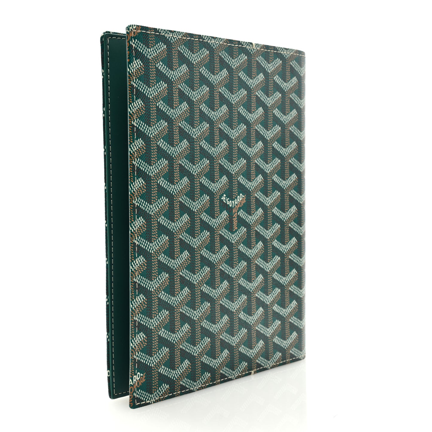 Goyardine Castiglione Document Cover Green