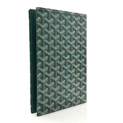 Goyard Goyardine Castiglione Document Cover Green 3 of 6