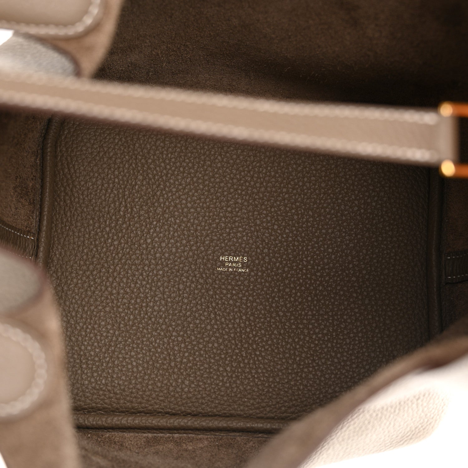 Hermes Taurillon Clemence Picotin Lock 22 MM Etoupe 5 of 12