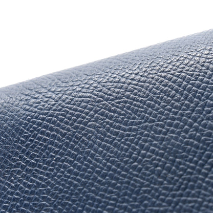 Hermes Epsom Silk'In Wallet Bleu Saphir 14 of 17