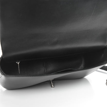 Chanel Calfskin Quilted Large Rock My Shoulder Flap Black 5 of 9