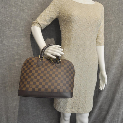 Louis Vuitton Damier Ebene Alma PM 2 of 8