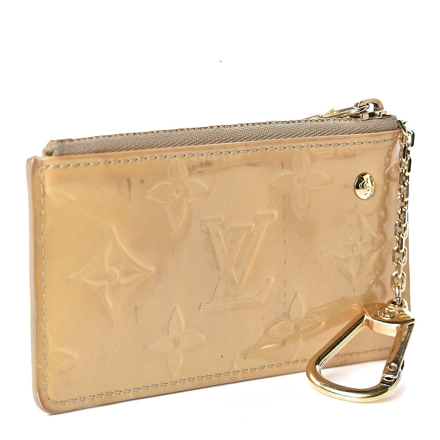 Vernis Key Pouch Perle