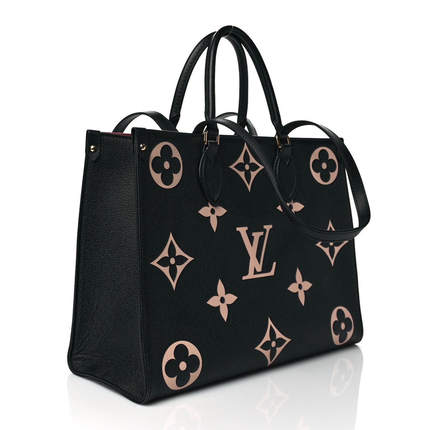Empreinte Monogram Giant Onthego MM Black Beige