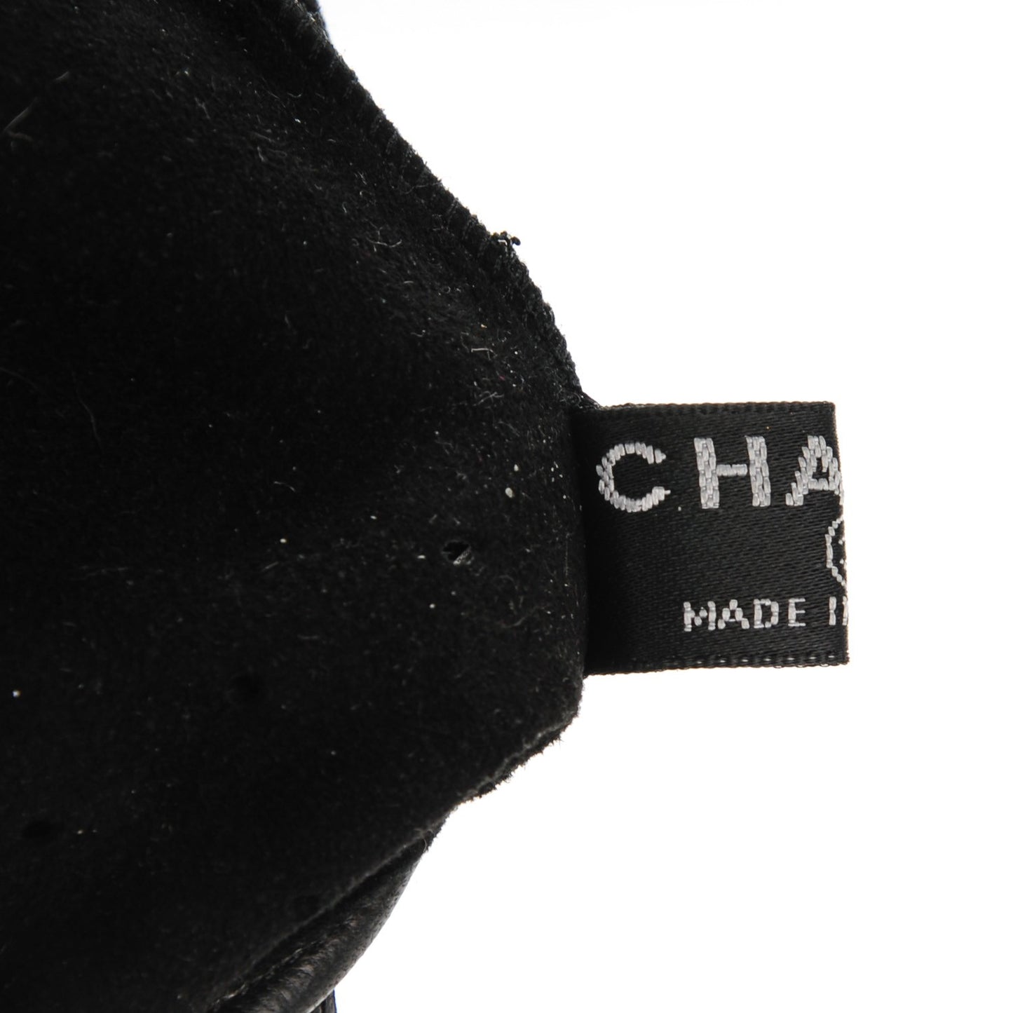 Lambskin Fingerless Gloves 7.5 Black