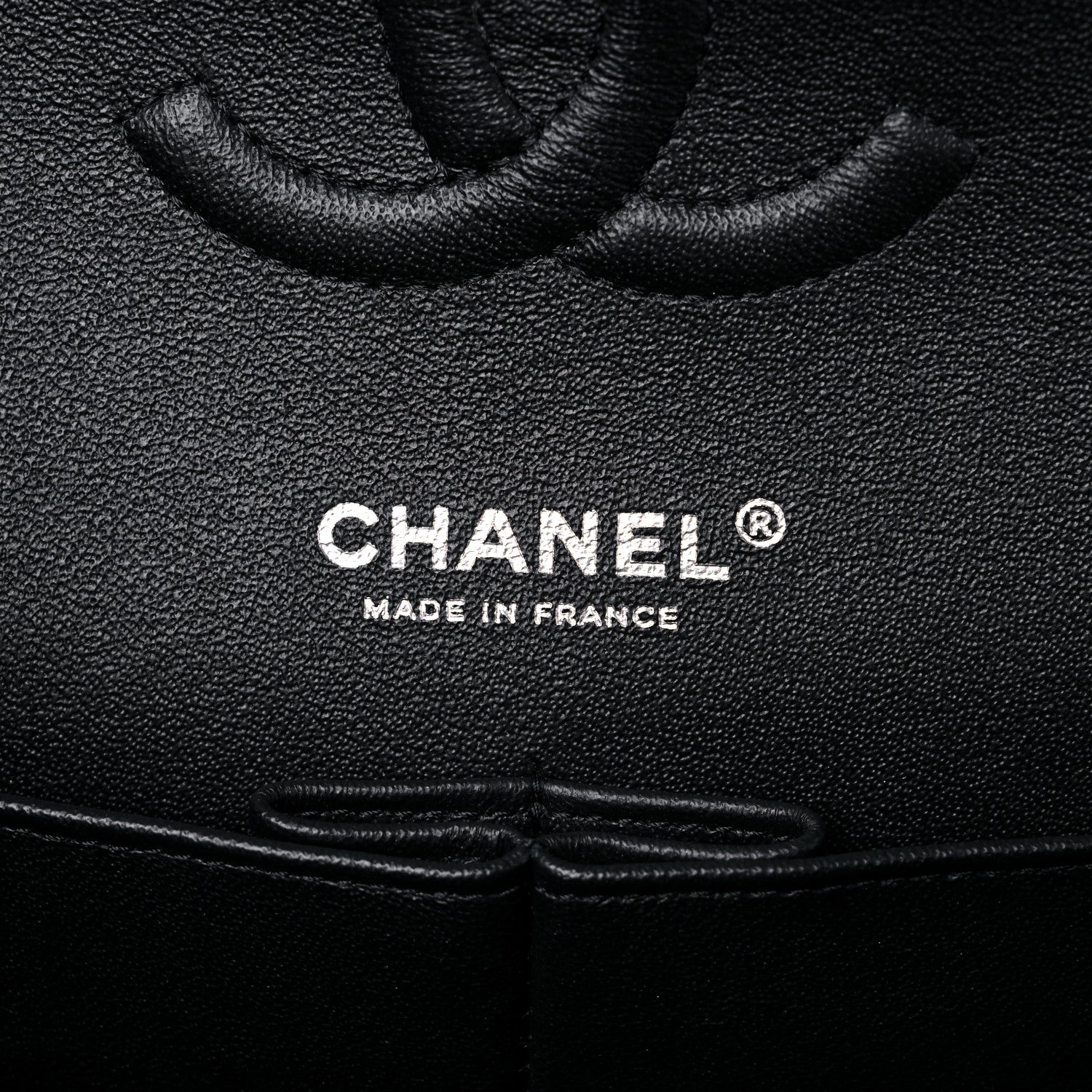 Chanel Tweed Quilted Tartan Medium Double Flap Black White 5 of 8