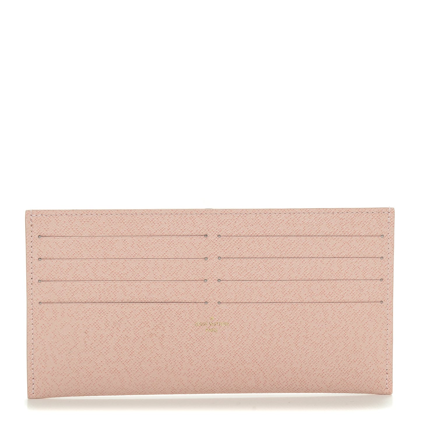 Calfskin Felicie Card Holder Insert Rose Ballerine