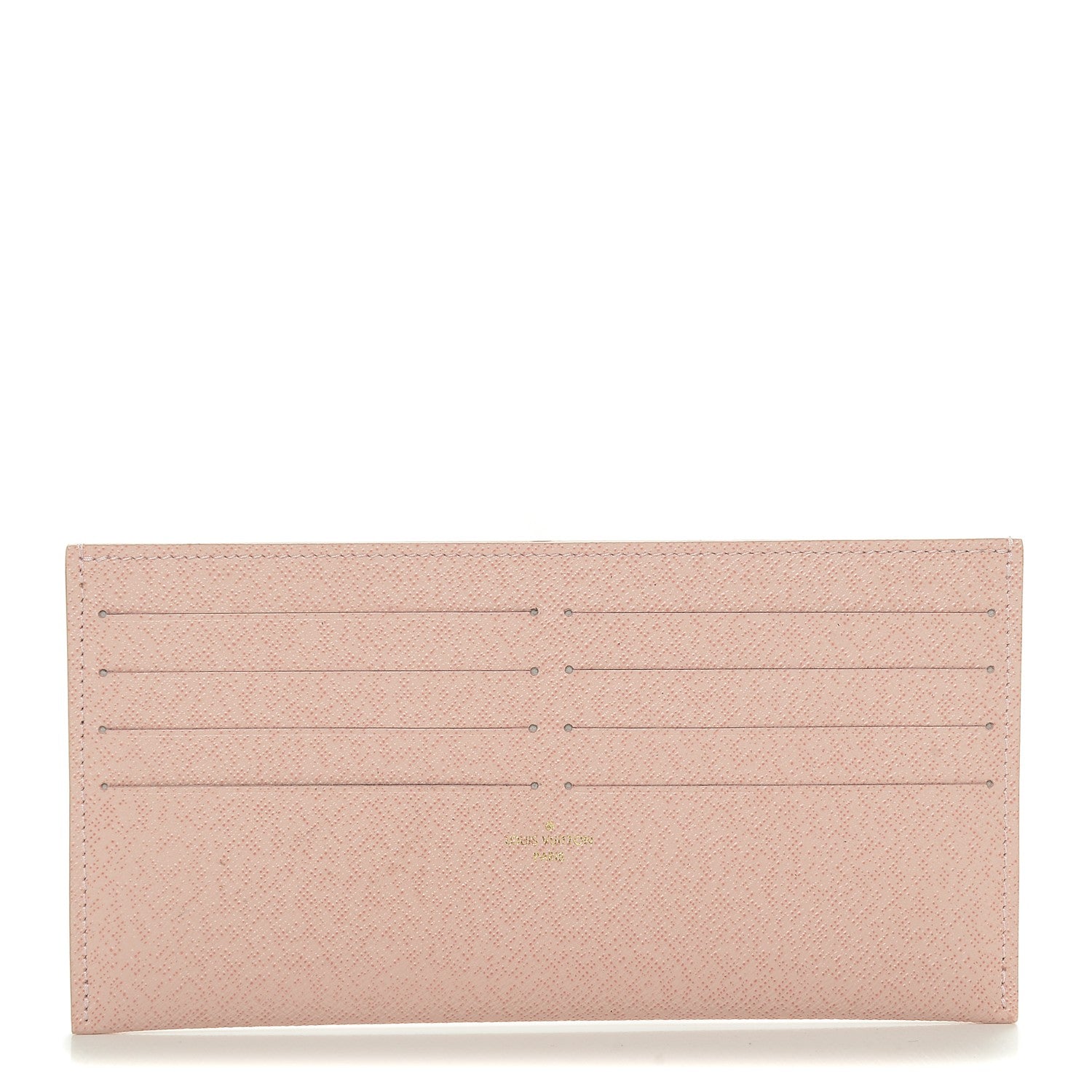 Louis Vuitton Calfskin Felicie Card Holder Insert Rose Ballerine 1 of 6