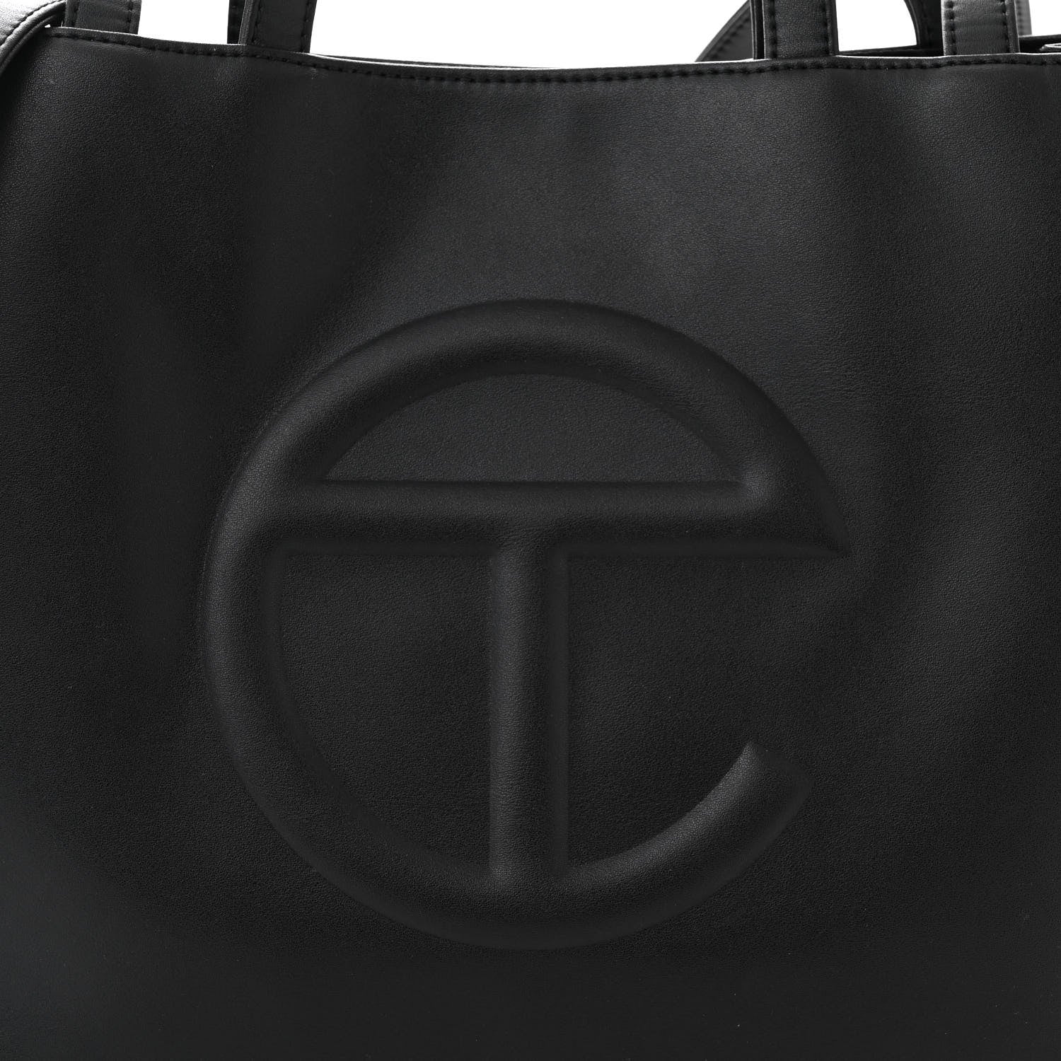 Telfar Vegan Leather Medium Shopping Bag Black 7 of 13