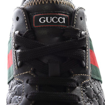 Gucci Microguccissima Web Sneakers 40 Black 9 of 13