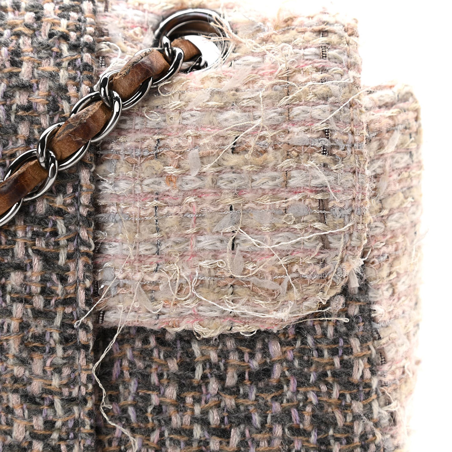 Tweed Small Fantasy Flap Grey