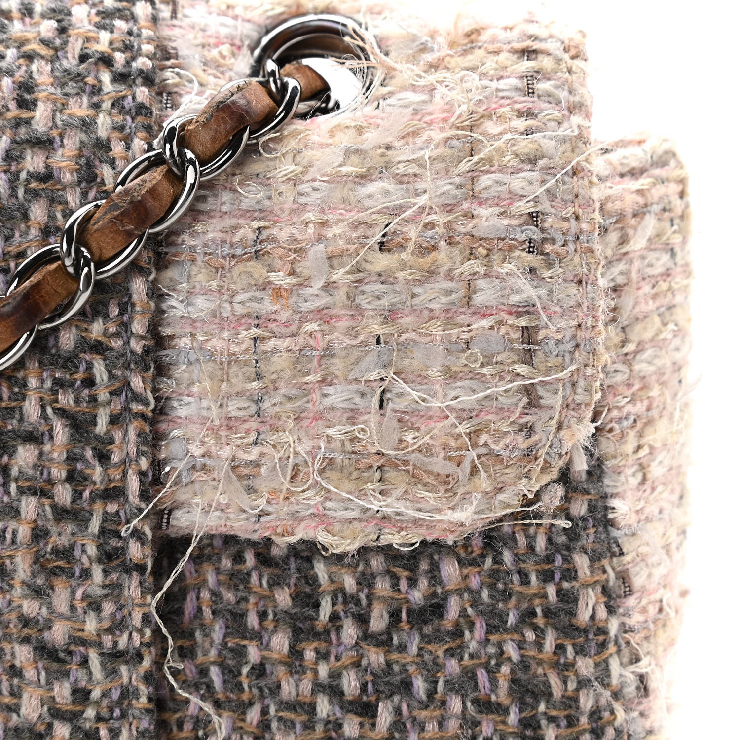 Chanel Tweed Small Fantasy Flap Grey 10 of 12