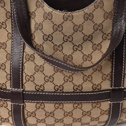 Gucci Monogram GG Royal Hobo Dark Brown 14 of 16
