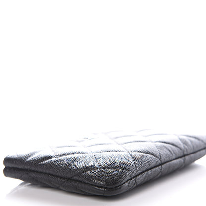 Chanel Caviar Quilted Small Cosmetic Case Black 7 of 9
