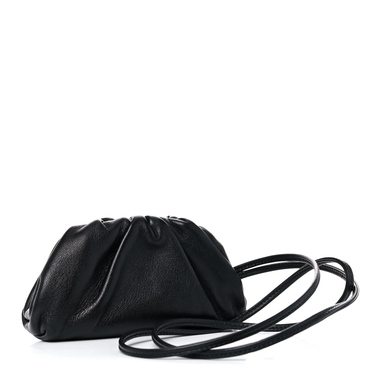 Bottega Veneta Butter Calfskin Coin Purse Black 2 of 8